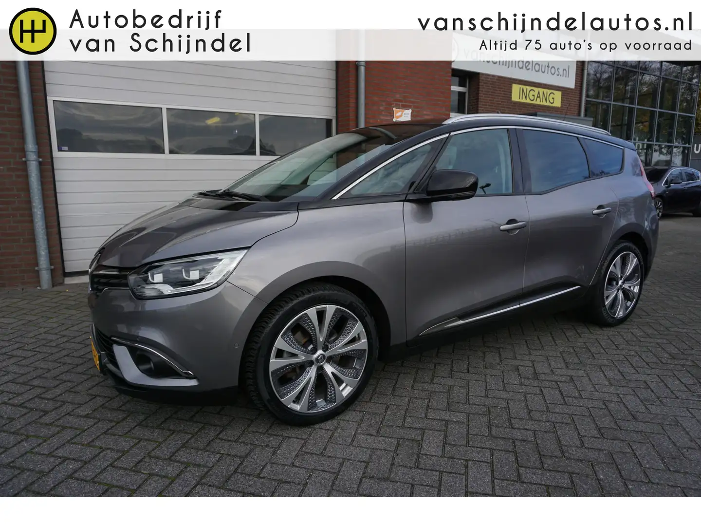 Renault Grand Scenic 1.2 TCE COLLECTION LUXE NL AUTO PERFECT ONDERHOUDE Grijs - 1