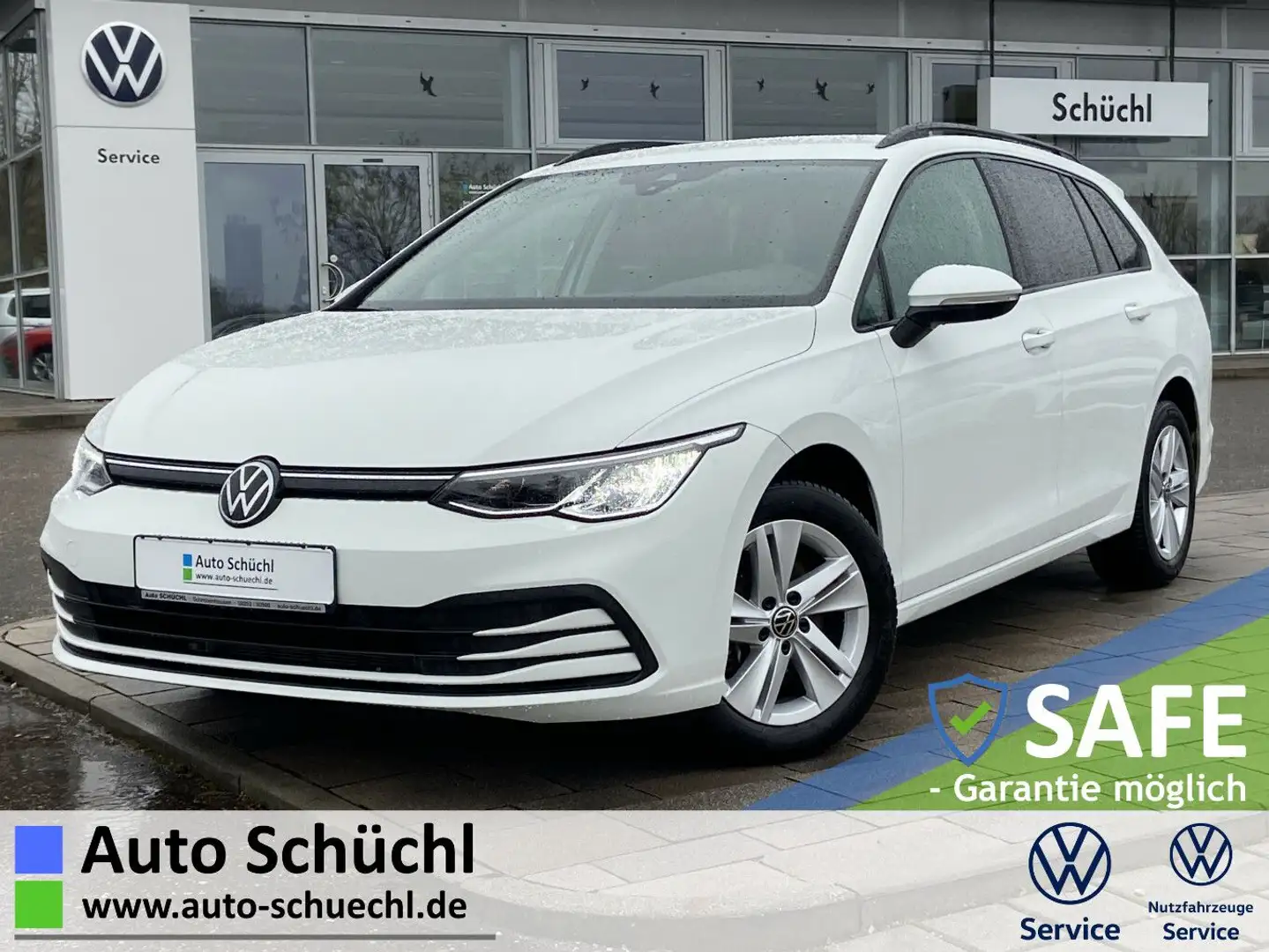 Volkswagen Golf Variant 2.0 TDI DSG LIFE NAVI+LED+APP-CONNE Weiß - 1