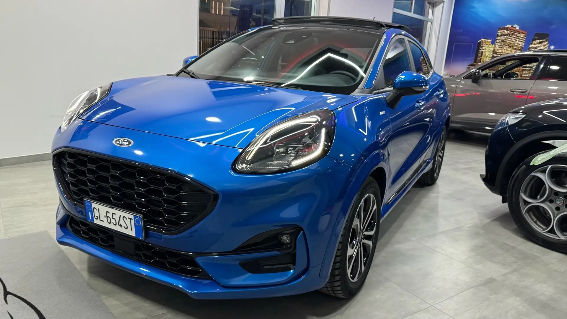 Ford Puma 1.0 ecoboost h ST-line X Design s&s 125cv auto Blu/Azzurro - 2