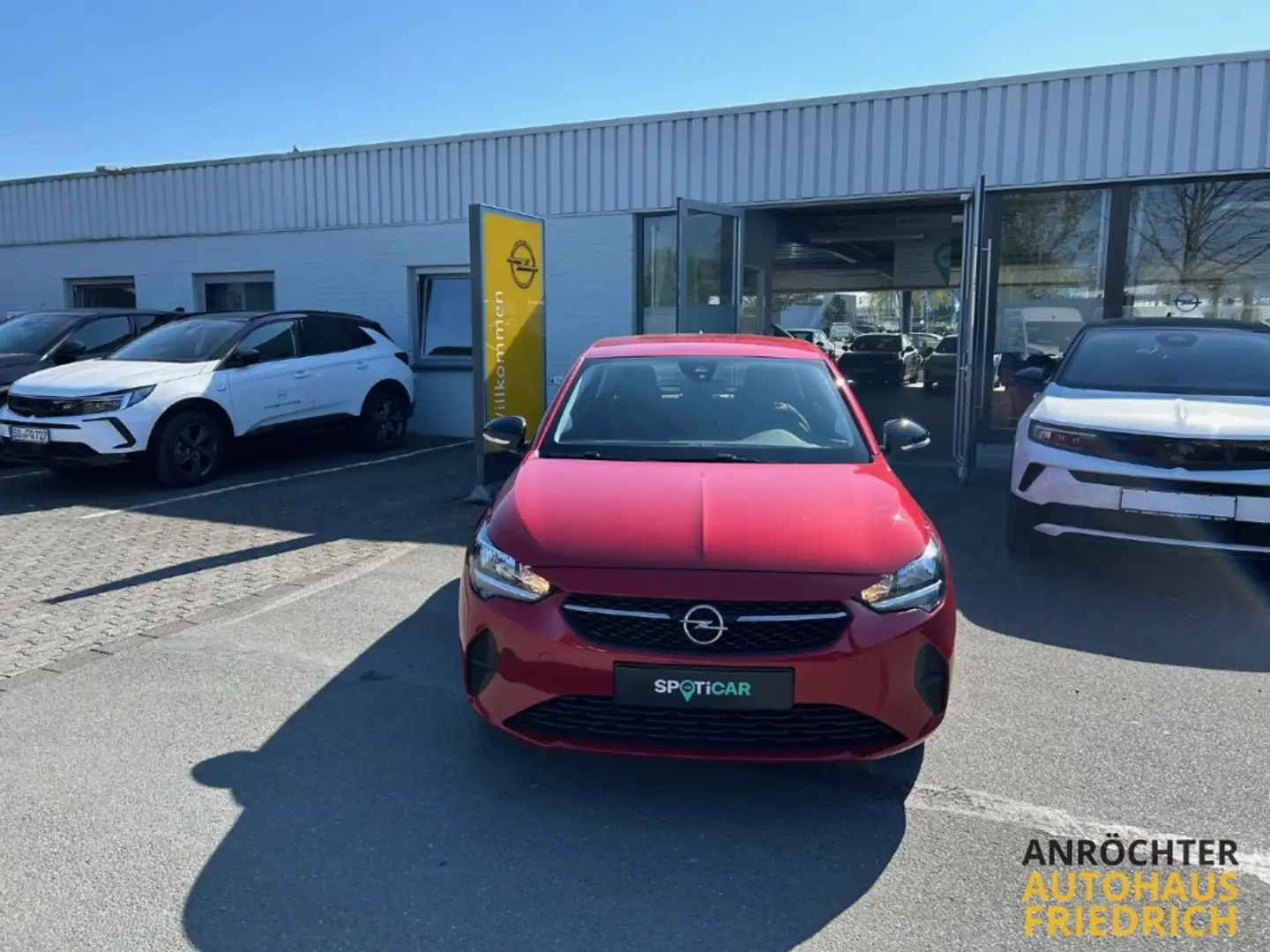 Opel Corsa F 1.2 Edition , Allwetterreifen, PDC, SHZ, Rot - 2