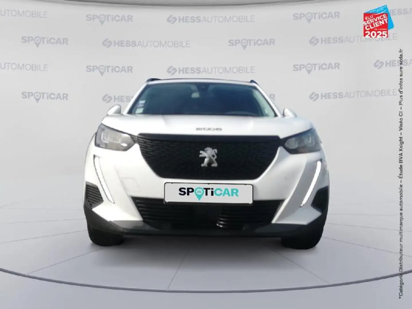 Peugeot 2008 1.2 PureTech 100ch S/S Style GPS Weiß - 2