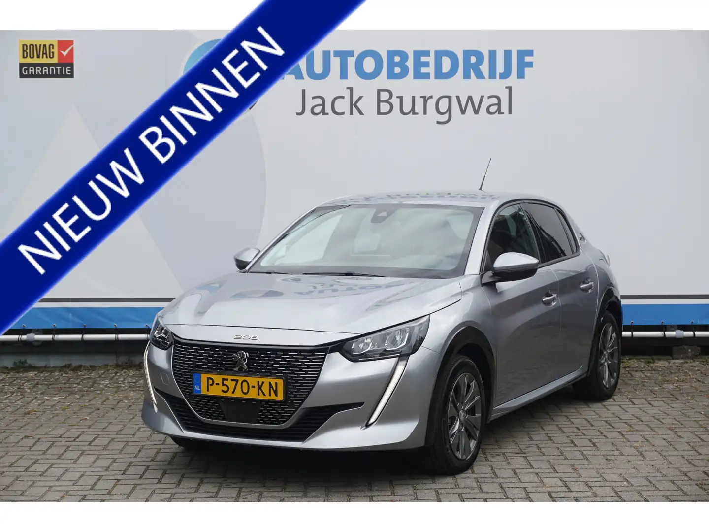 Peugeot e-208 EV Active 50 kWh Camera | Stoelverw. | Apple Carpl Grijs - 1