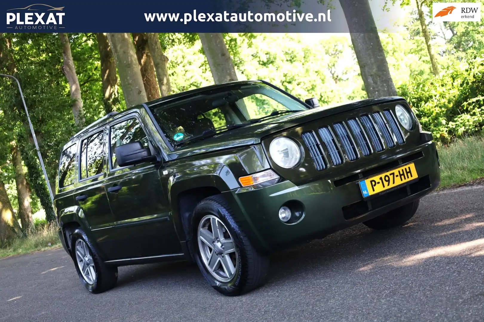Jeep Patriot 2.4 Limited Automaat. | Groen | Leder | Airco | Hi Groen - 1