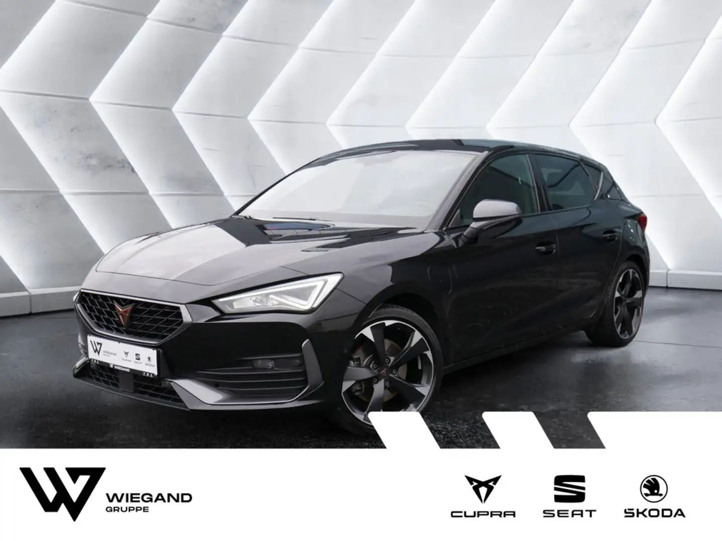 CUPRA Leon 1.4 TSI e-Hybrid DCC KAMERA NAVI ACC LED Negro - 1