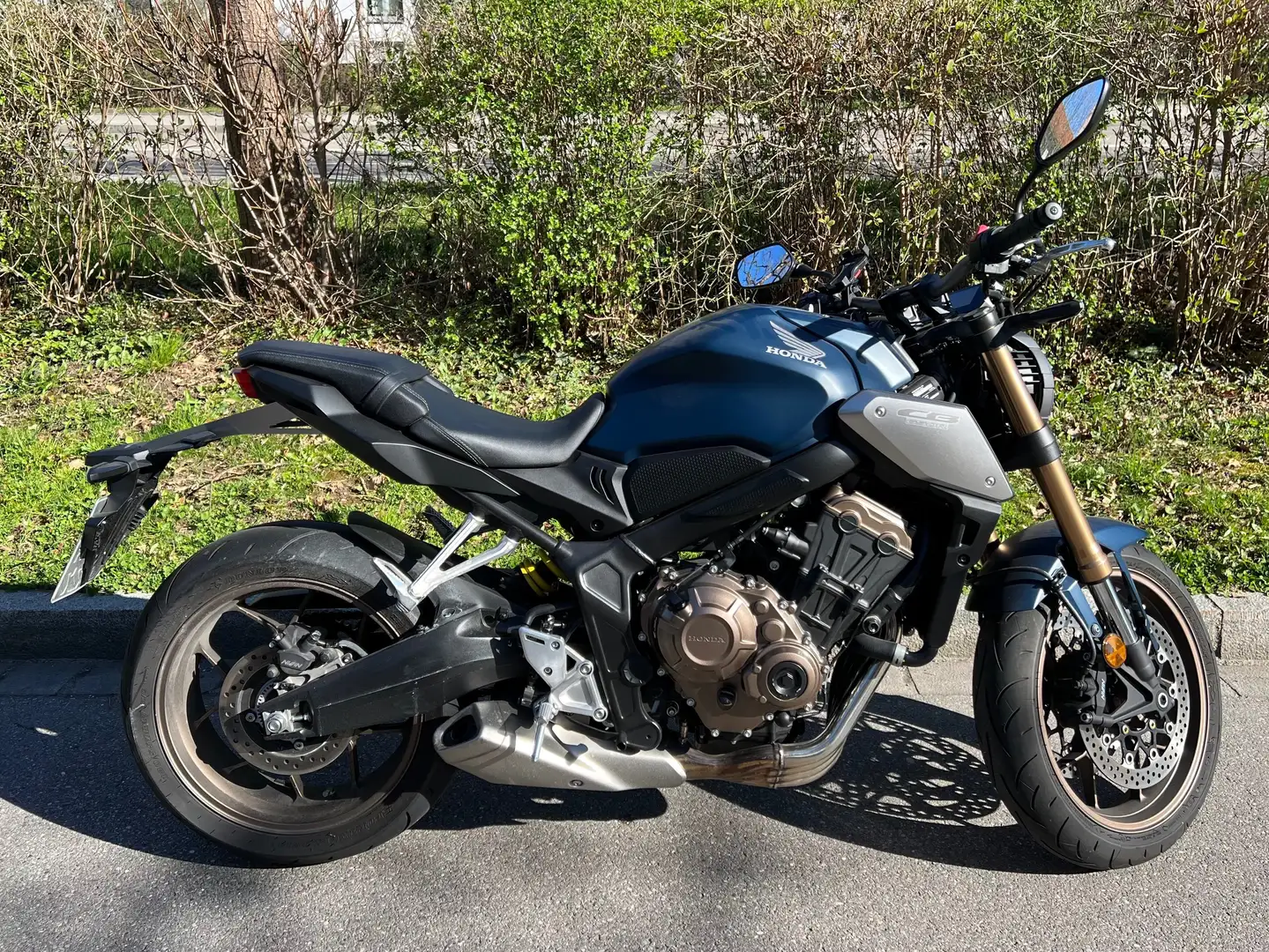 Honda CB 650 CB650R Синій - 2