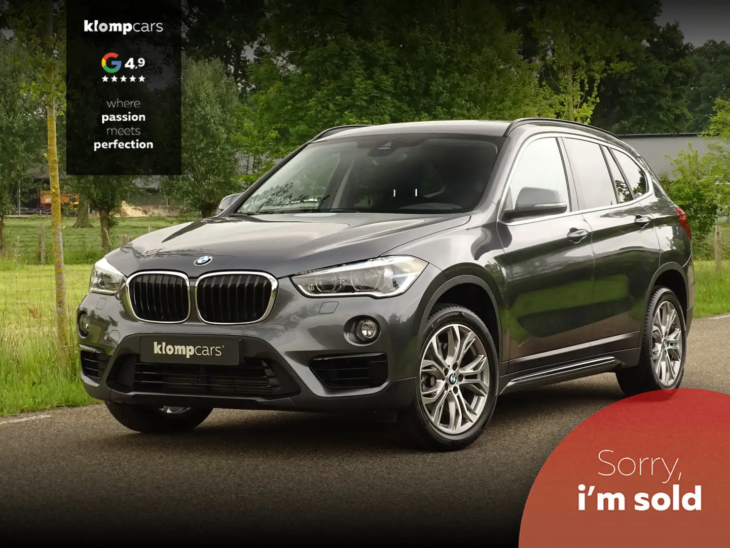 BMW X1 sDrive20i Sport-Line | H+K | Carplay | 1e Eig. | 1 Grau - 1