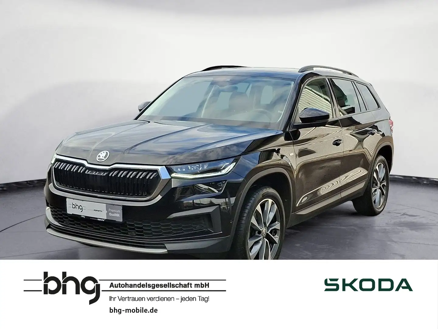 Skoda Kodiaq 2.0 TDI 4x4 DSG TOUR Allrad AHK TravelAss Schwarz - 1