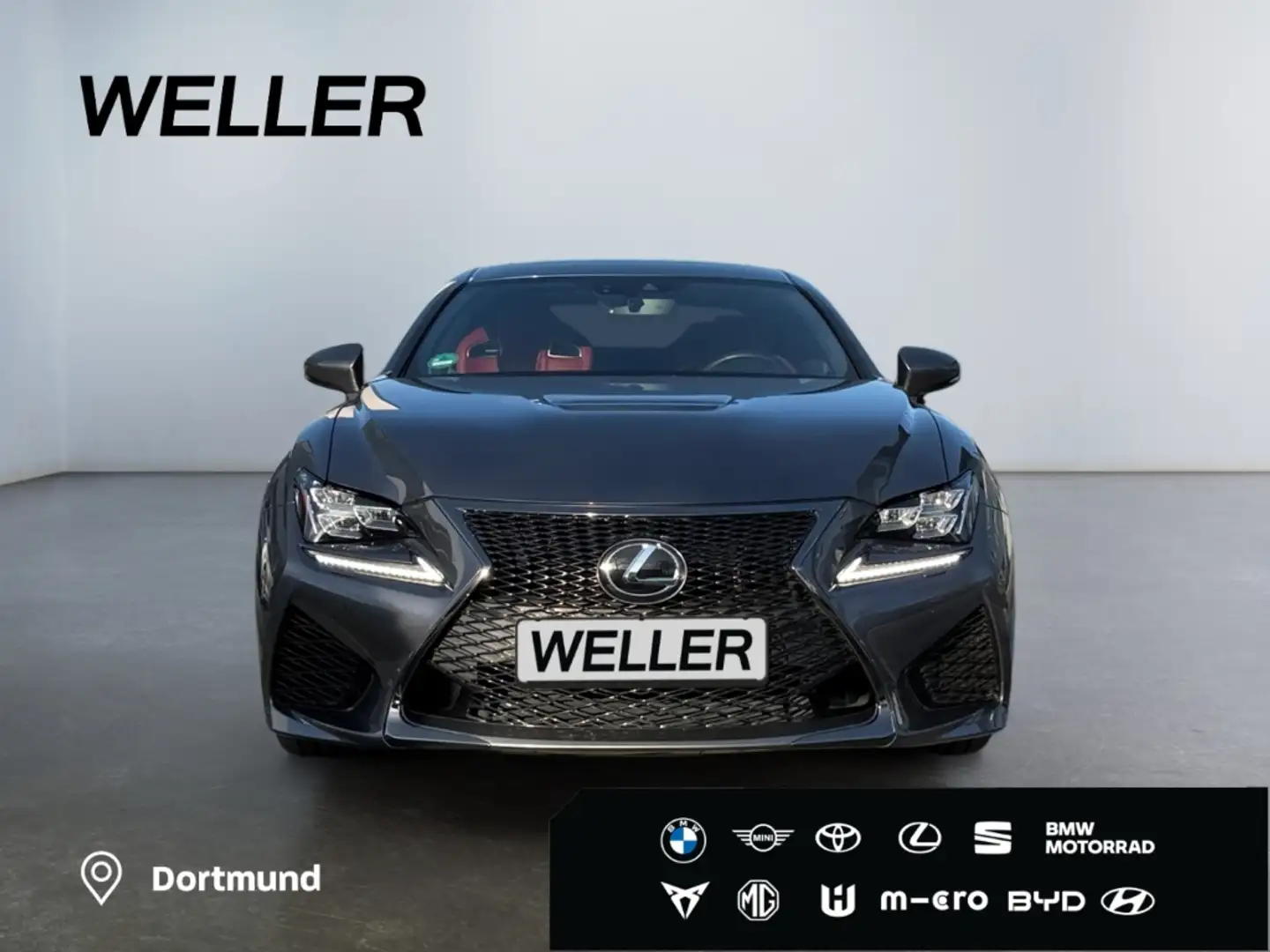 Lexus RC F Advantage *V8-Sauger*BREMBO*ACC*M Levinson* Grau - 2