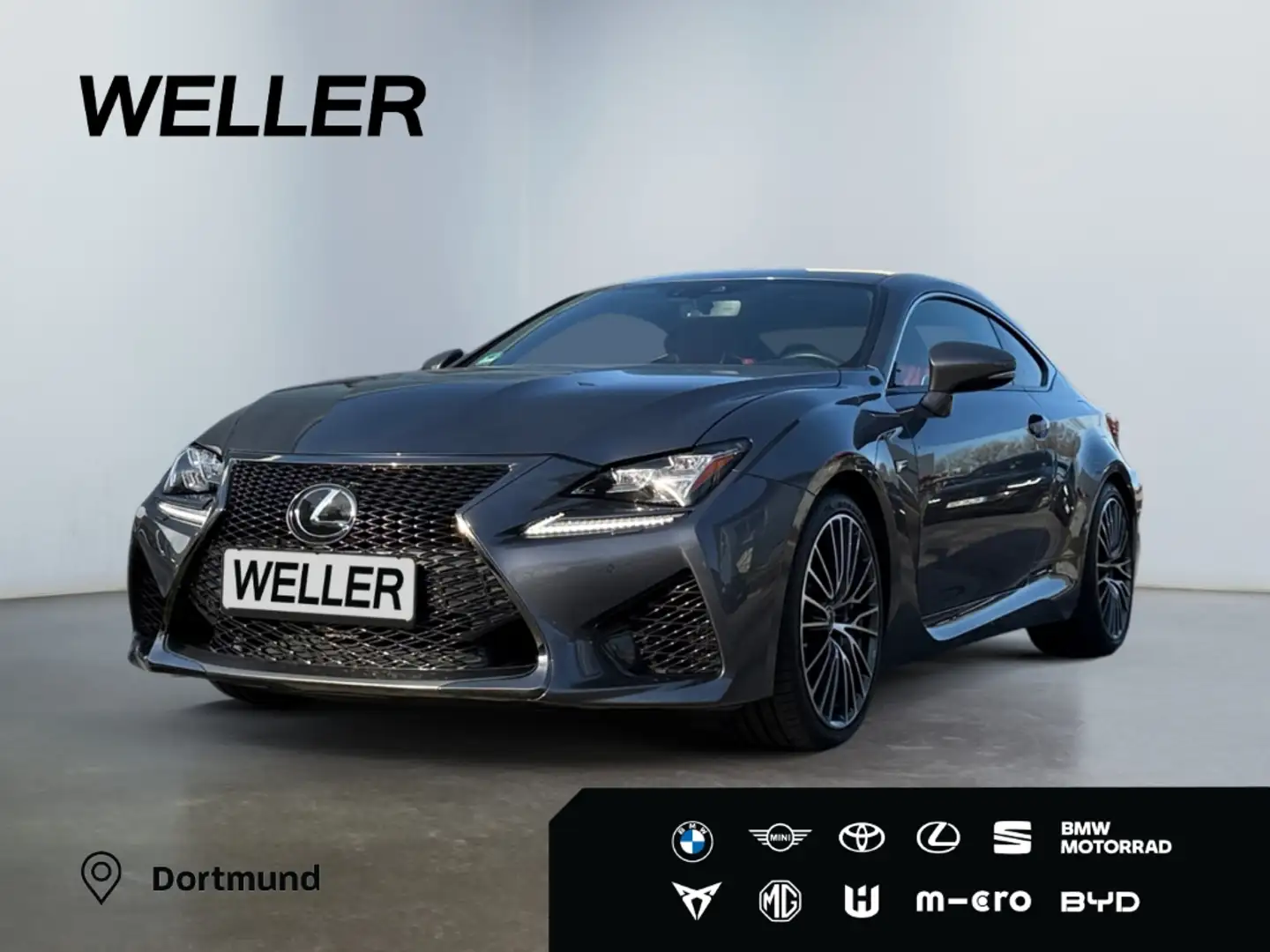Lexus RC F Advantage *V8-Sauger*BREMBO*ACC*M Levinson* Grau - 1