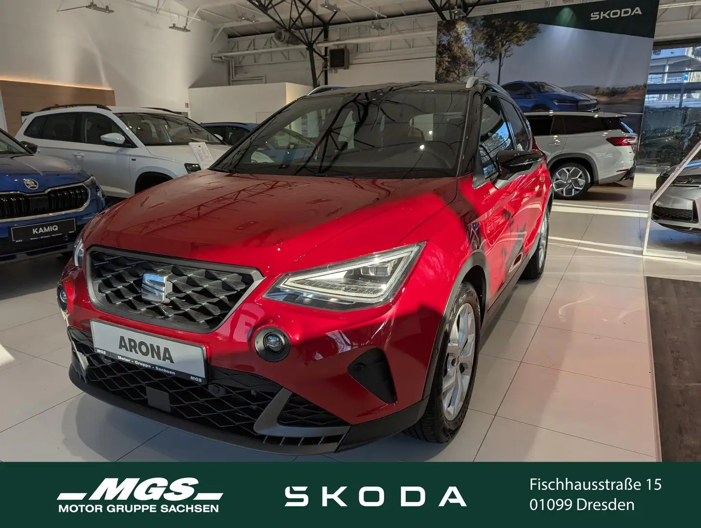 SEAT Arona 1.0 TSI FR Beats Rot - 1