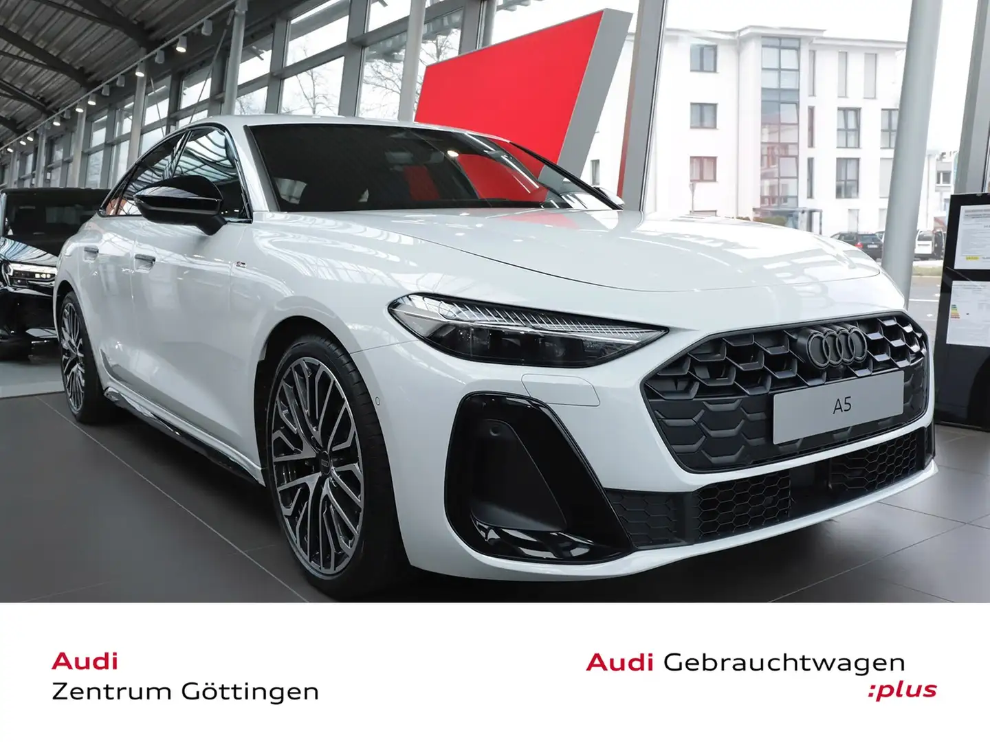 Audi A5 Limousine S-line TDI qu. 150kW +TECH PLUS+AHK Weiß - 2