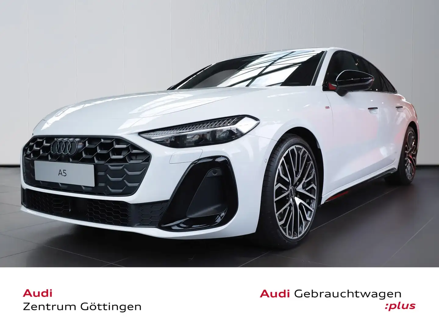 Audi A5 Limousine S-line TDI qu. 150kW +TECH PLUS+AHK Weiß - 1