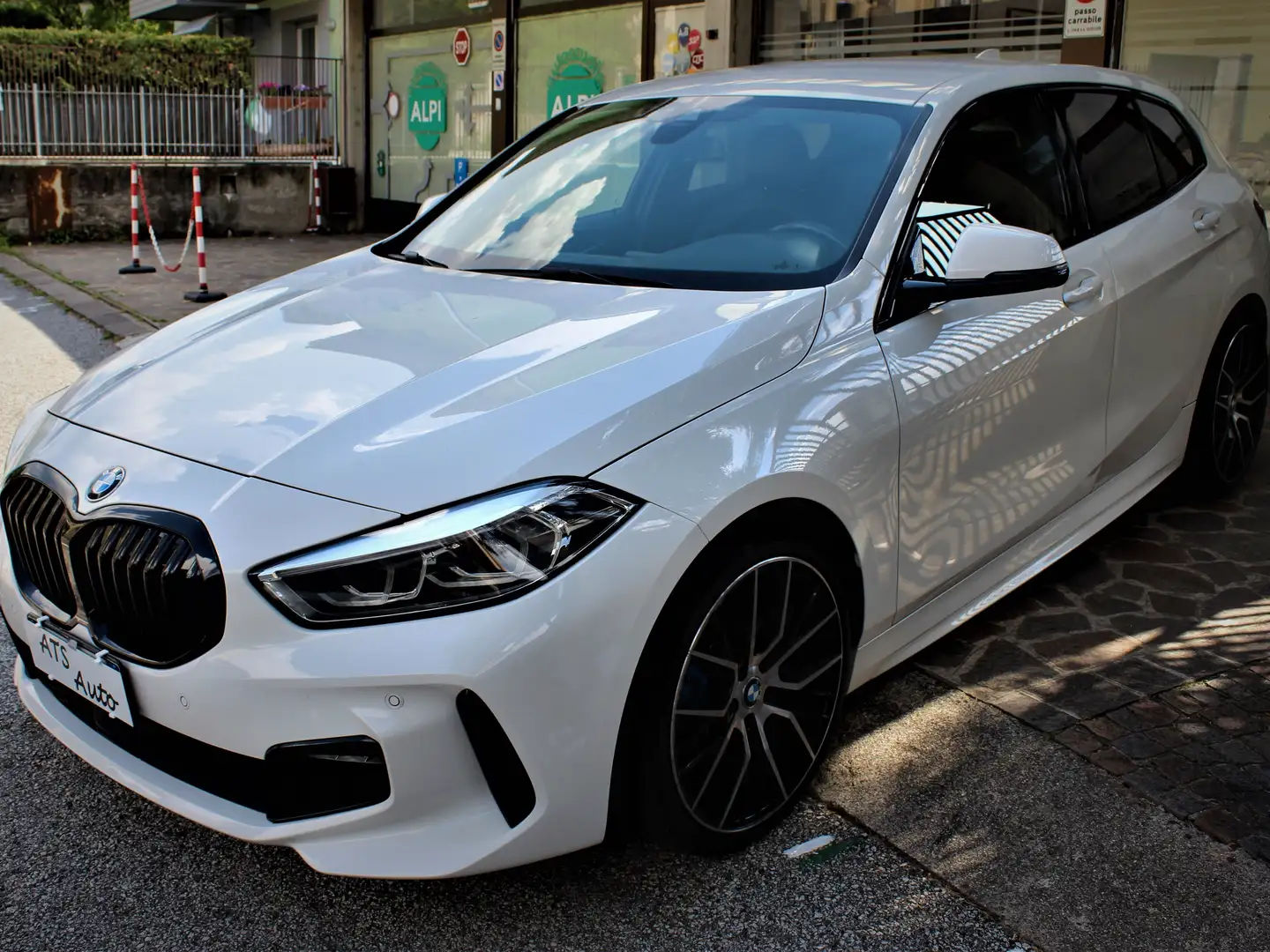 BMW 118 118d Msport auto Bianco - 2