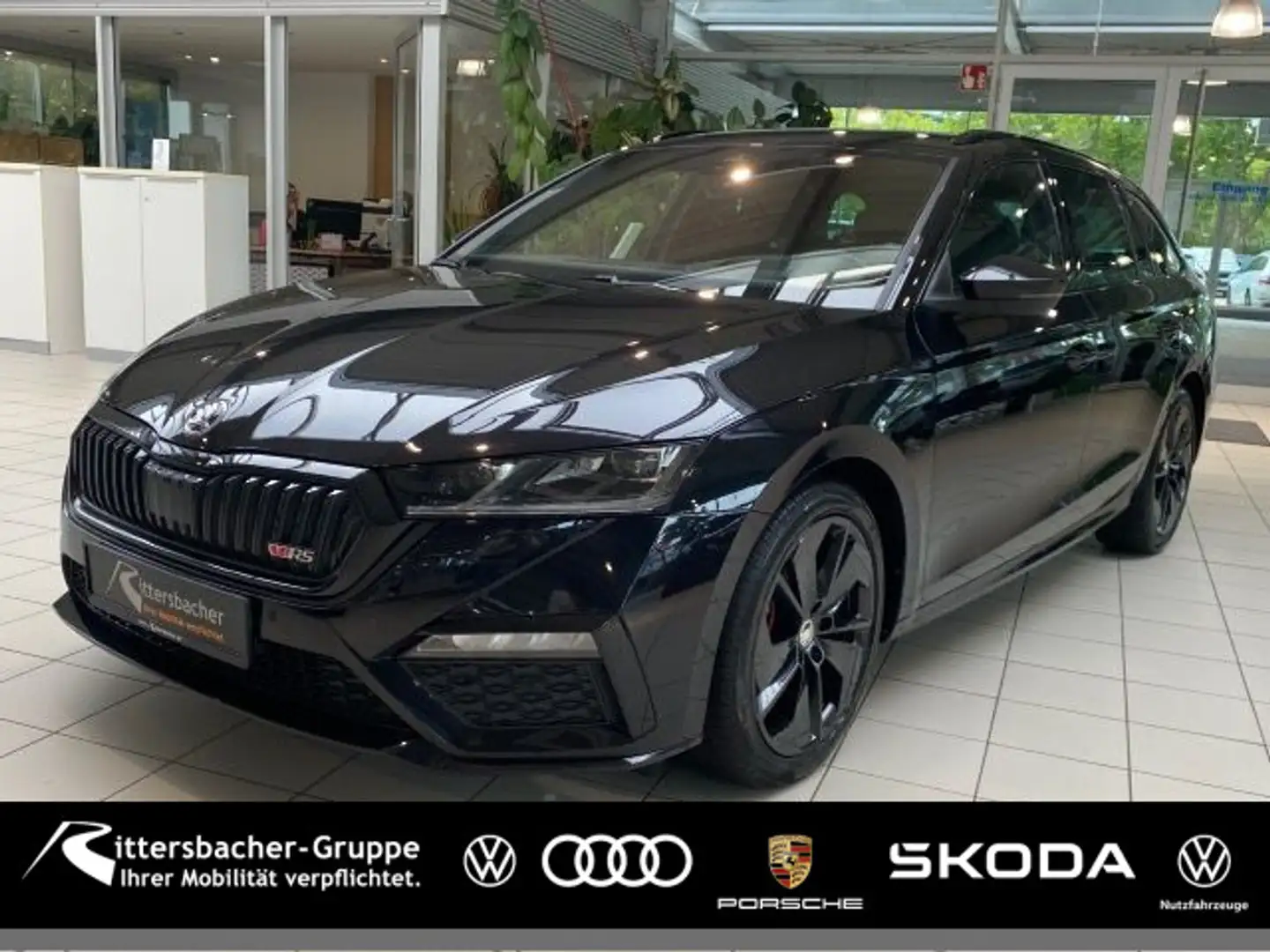 Skoda Octavia Combi RS 2,0 TDI DSG Navi beheiz.WSS Schwarz - 1