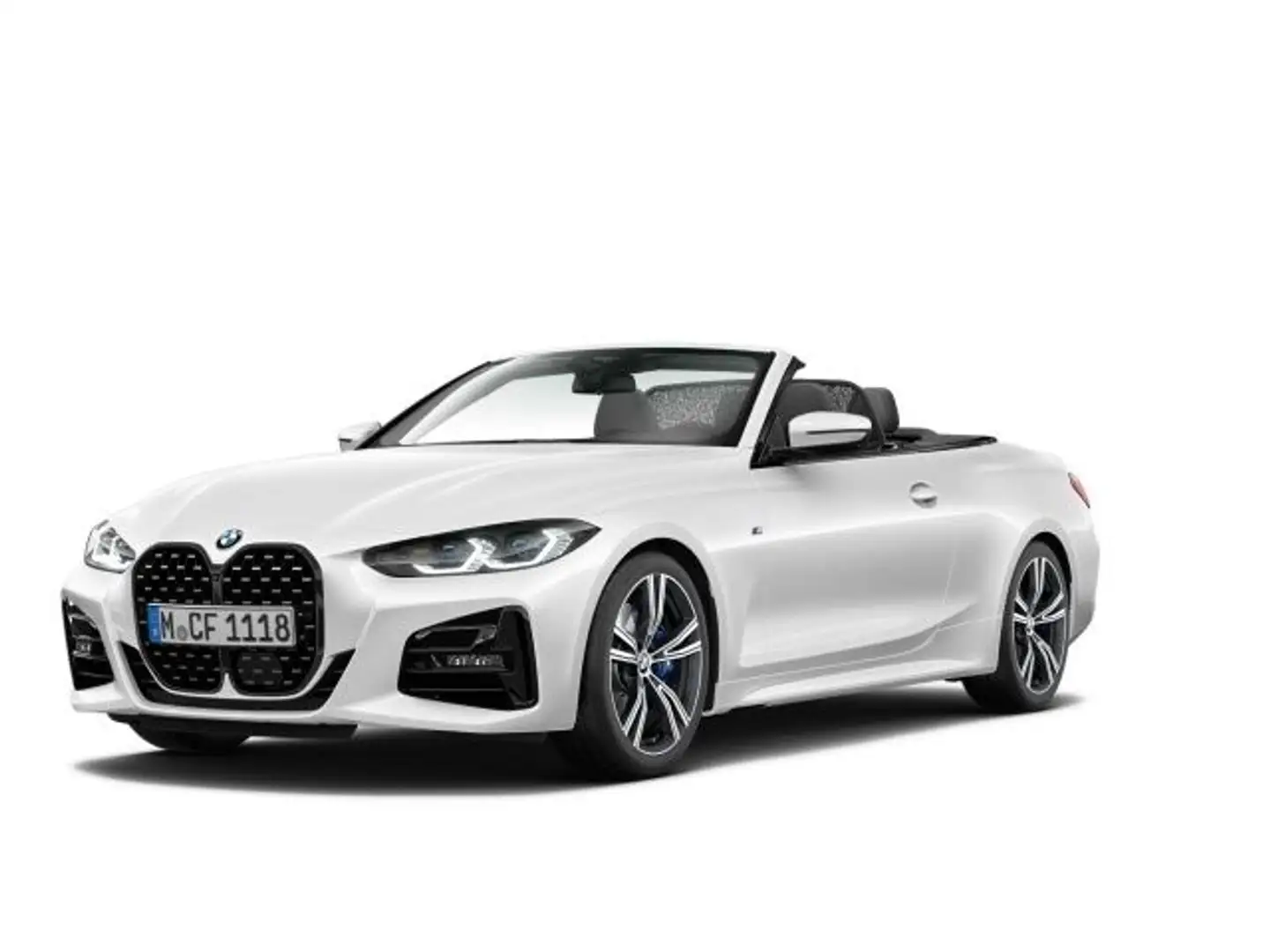 BMW 430 i Cabrio M Sport Innovationsp. Sport Aut. AHK Blanc - 1