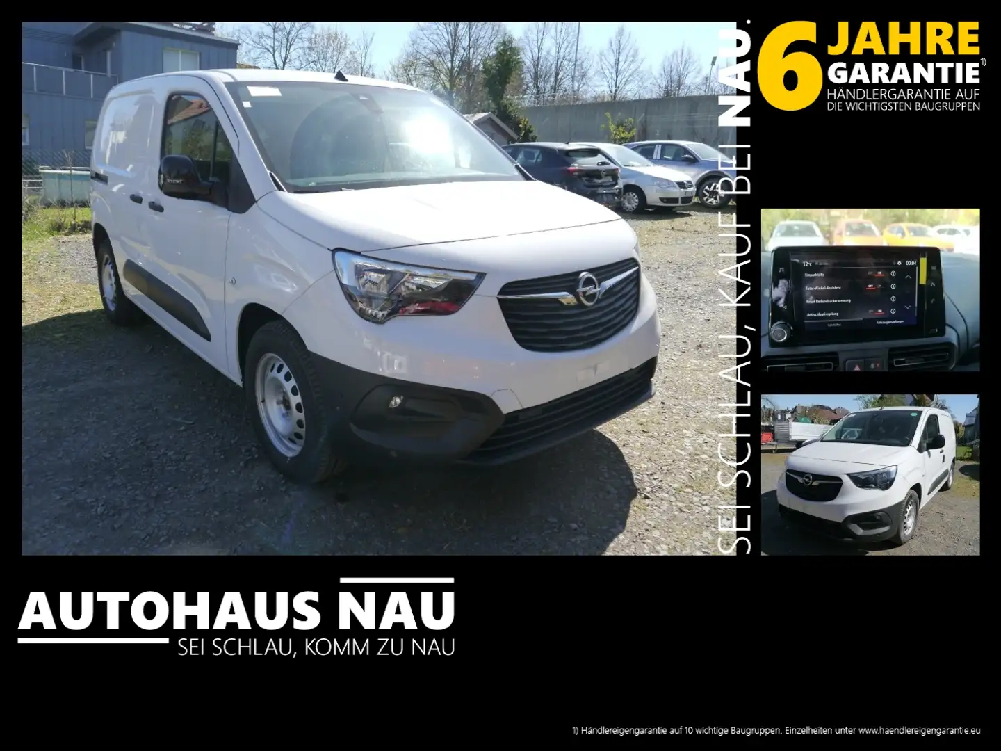 Opel Combo Cargo Elektro Edition Schnäppchen! Wit - 1