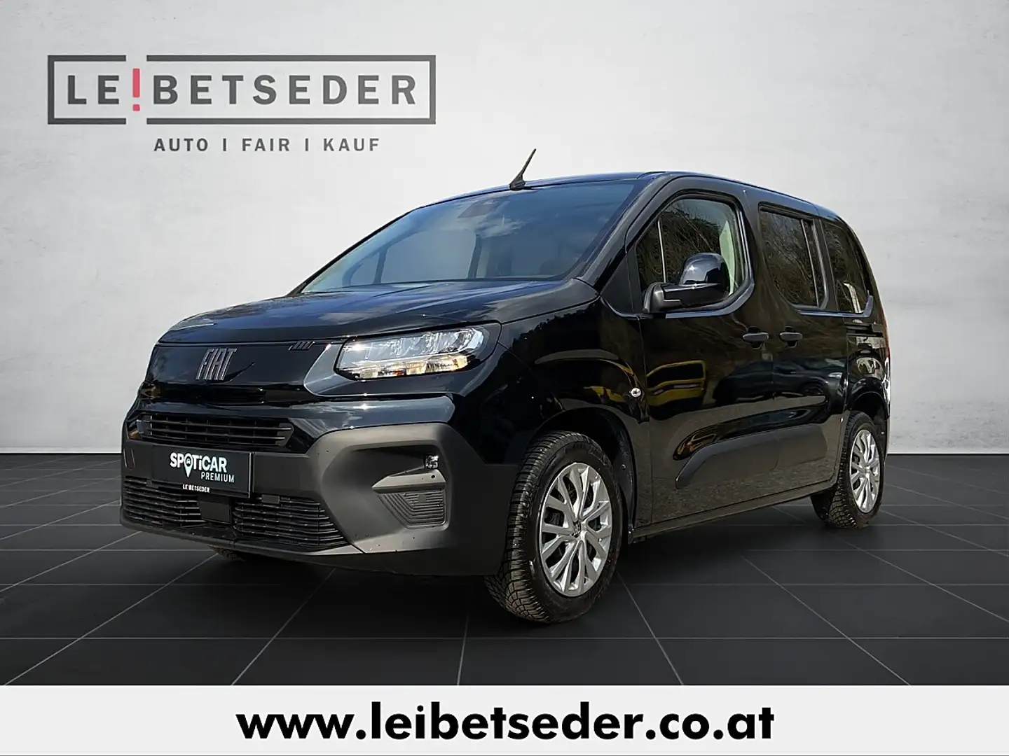 Fiat Doblo M Diesel 130 S&S Aut. Schwarz - 1