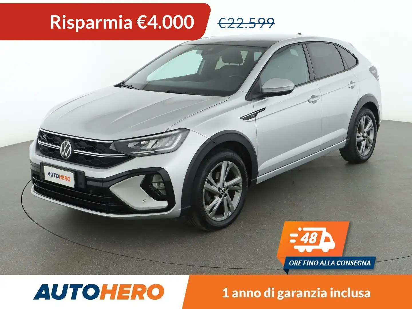 Volkswagen Taigo 1.0 TSI R-Line 110 CV Argento - 1