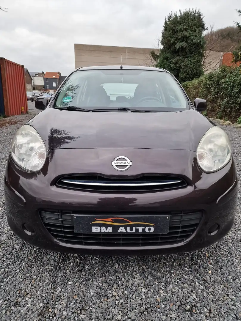 Nissan Micra 1.2i Acenta PureDrive // MARCHAND Czarny - 2