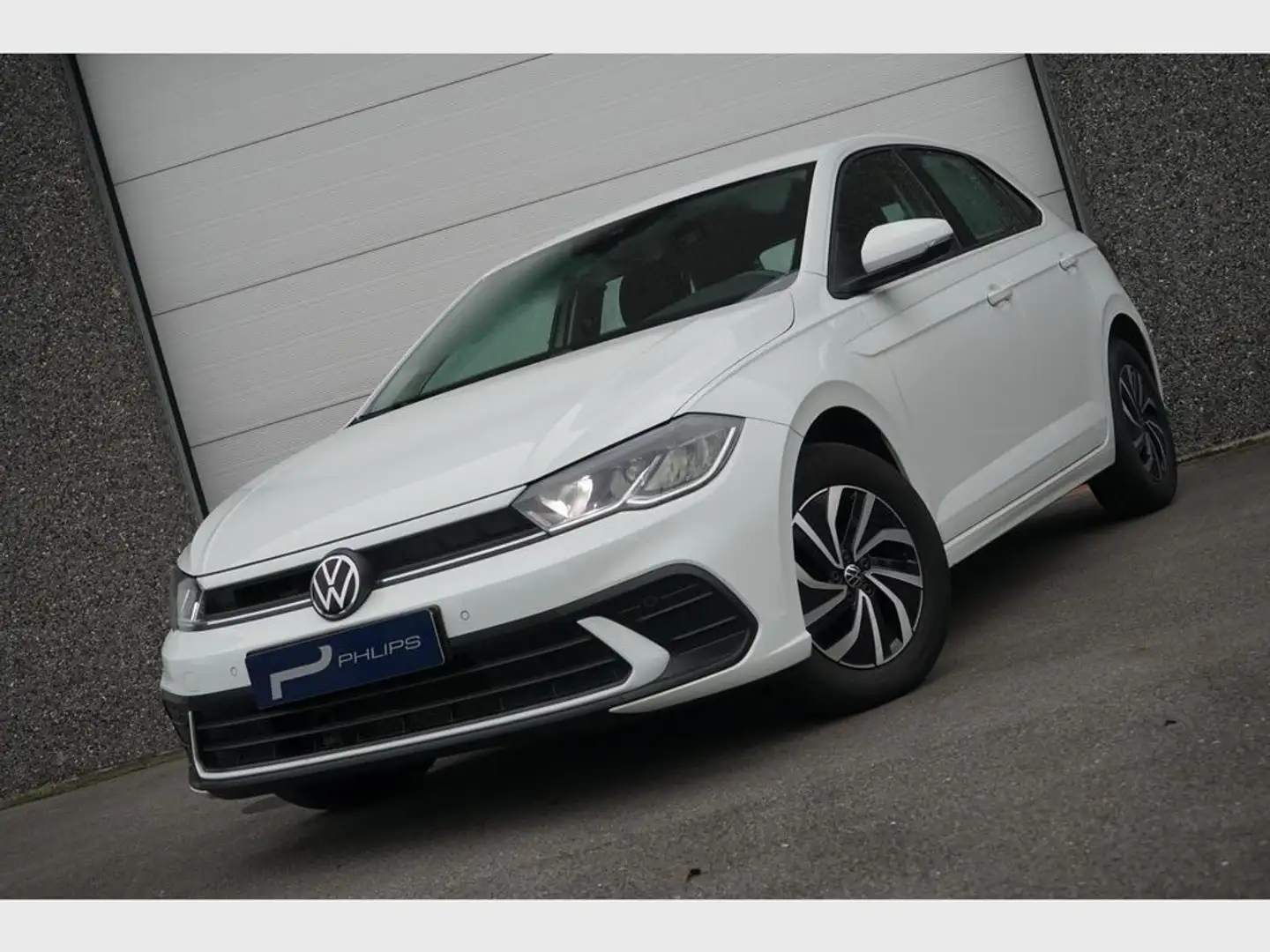 Volkswagen Polo 1.0 TSI Life OPF APP CONNECT / APS / ALU Blanc - 1