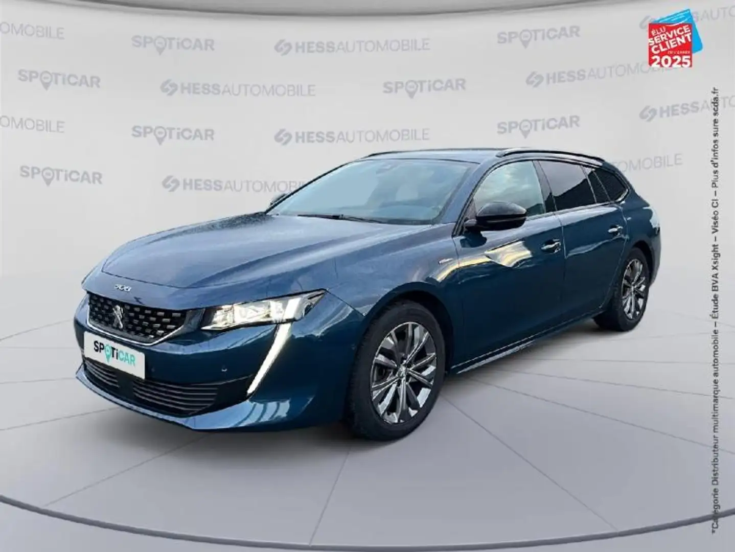 Peugeot 508 PureTech 180ch S/S GT Line EAT8 10cv Blauw - 1
