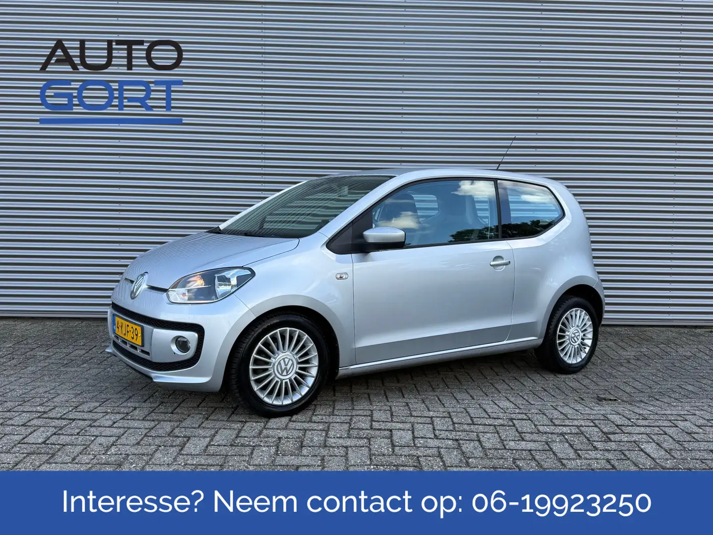 Volkswagen up! 1.0 high up! BlueMotion | Airco | APK 08-2026 | Al Grijs - 1