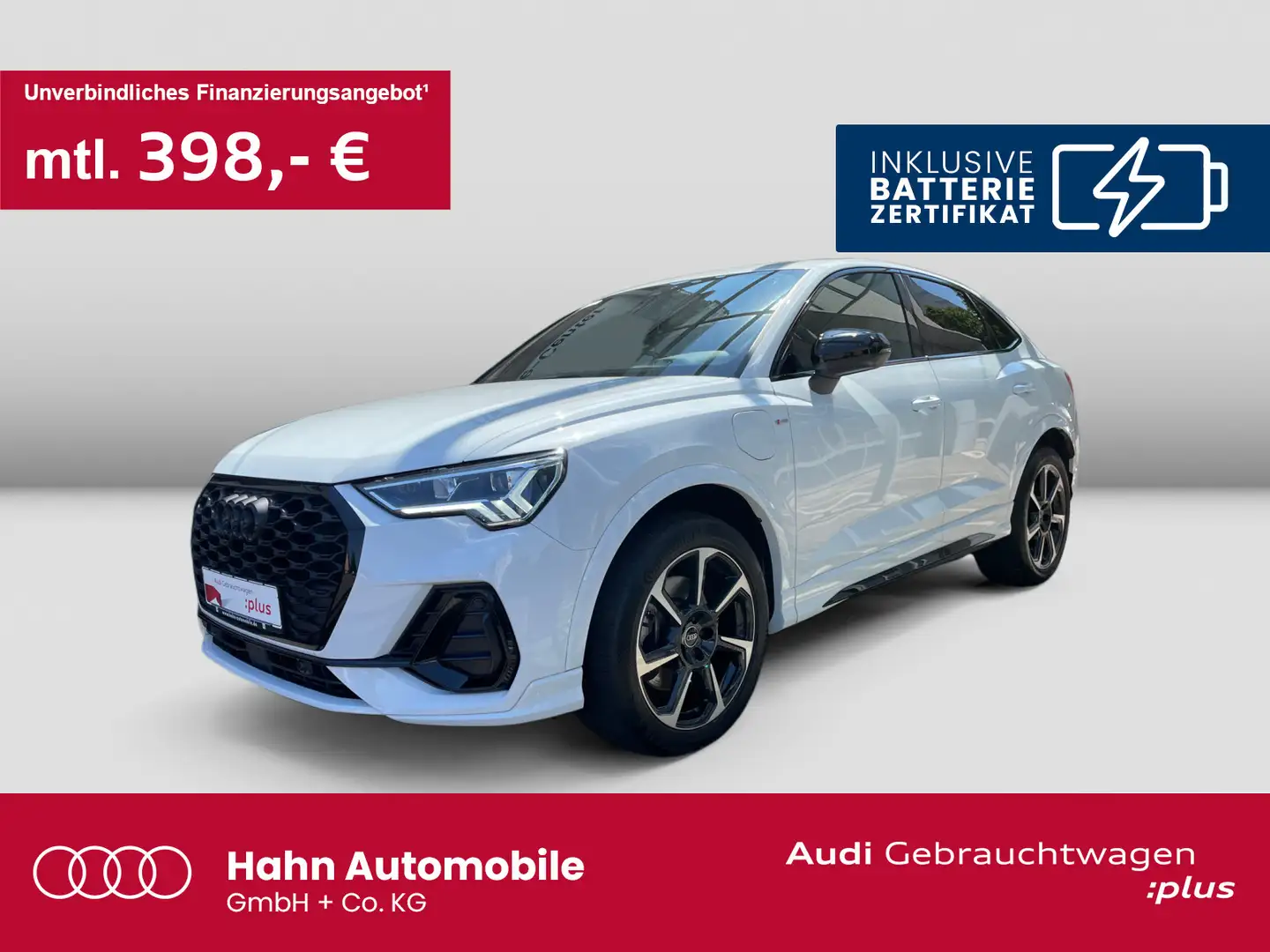 Audi Q3 45TFSIe S-trnc S-line Navi LED AHK Weiß - 1