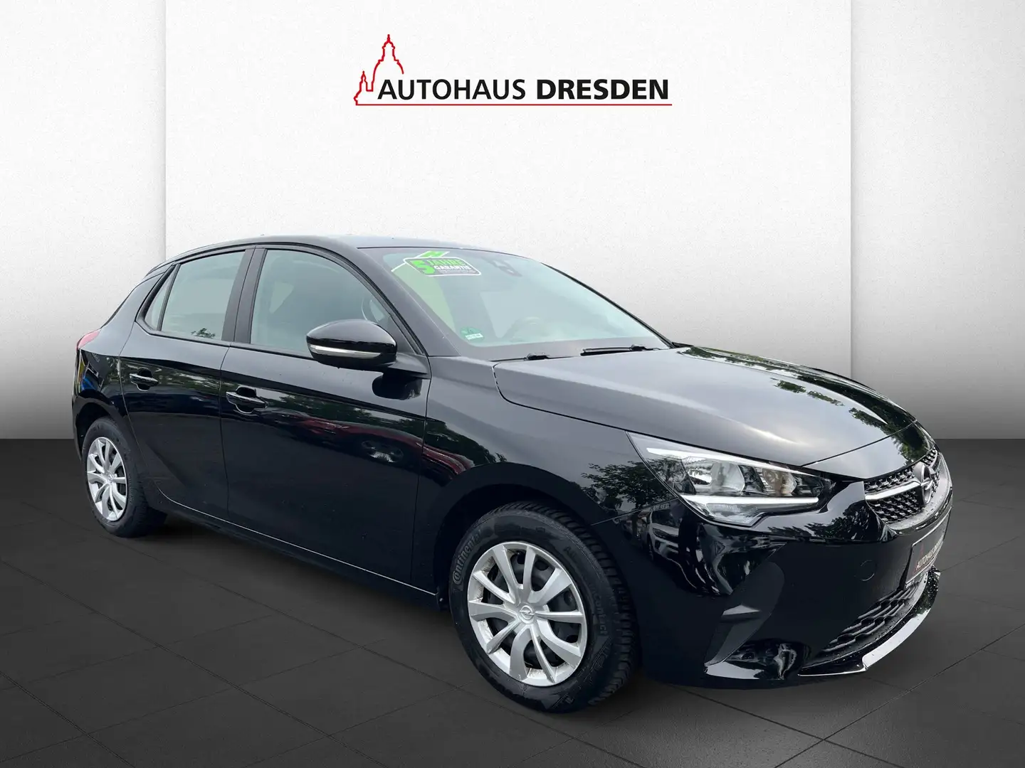 Opel Corsa F 1.2 Edition SpurH Schwarz - 2