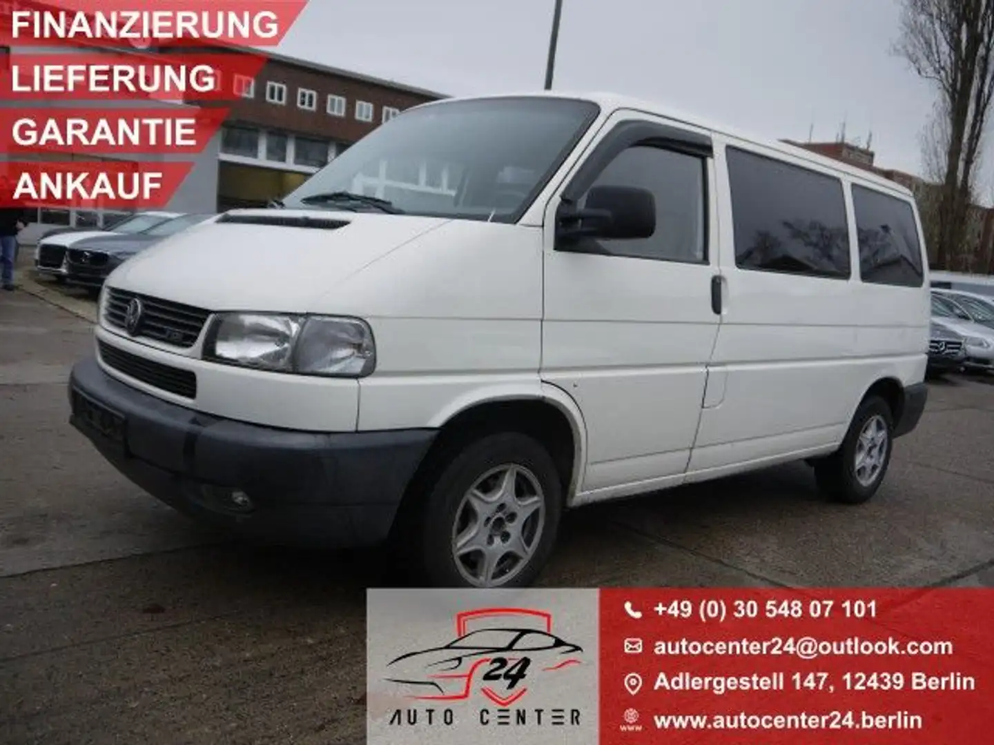 Volkswagen T4 Caravelle 2.5 TDI 75kW Automatik Alb - 1