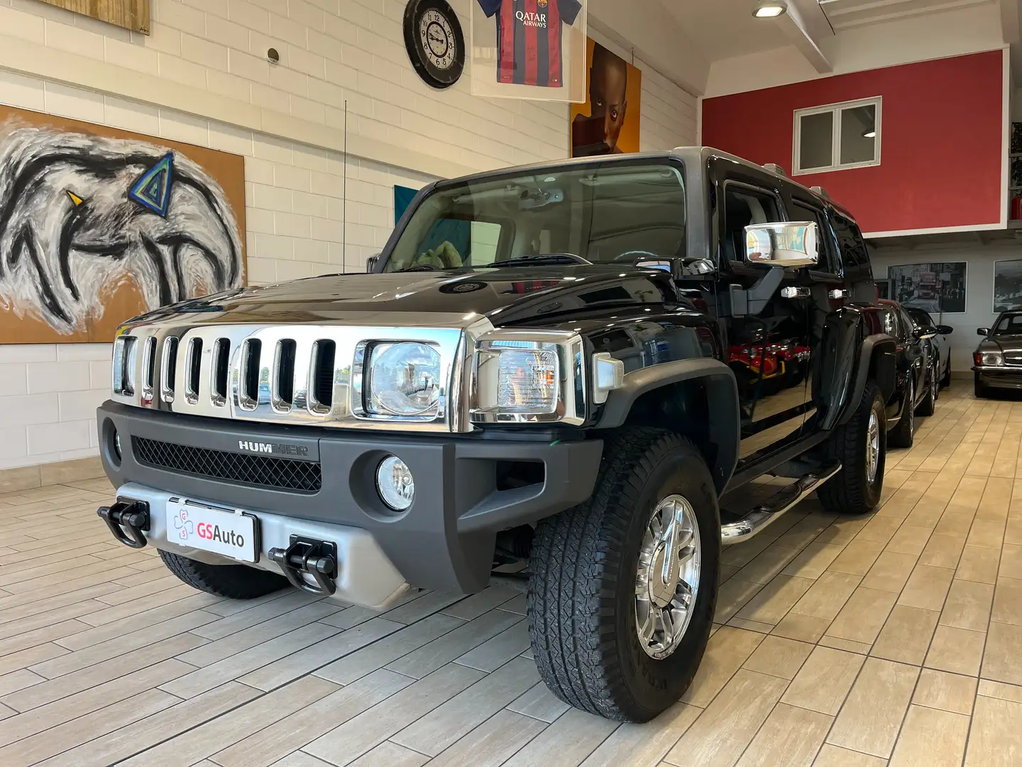 HUMMER H3 H3 3.7 Luxury auto Zwart - 1