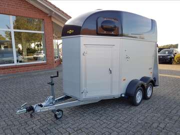 Pferdeanhänger Equitos Alu Plus Black 2400 2,4t...