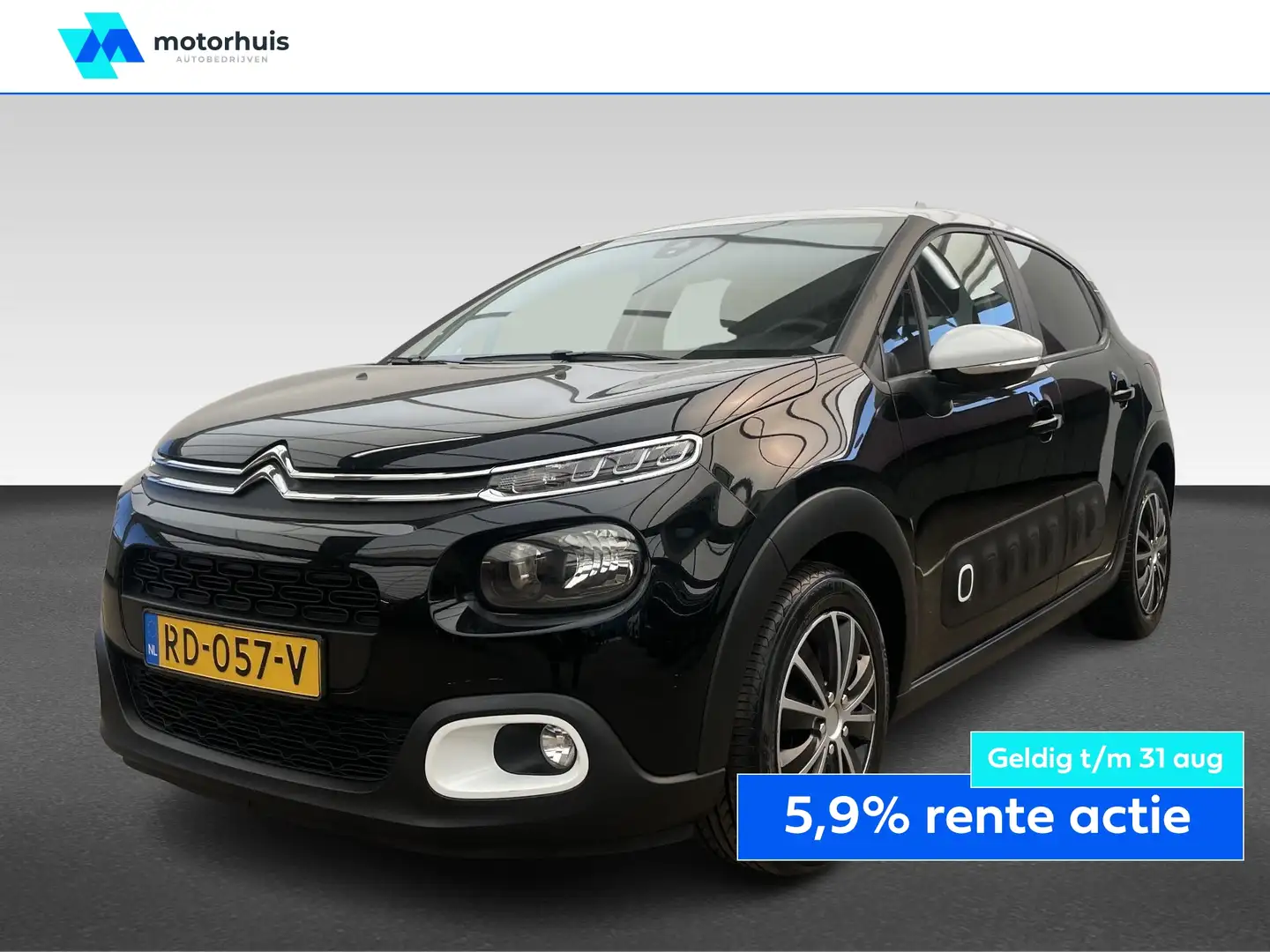 Citroen C3 1.2 PureTech 82pk Feel Edition Noir - 1