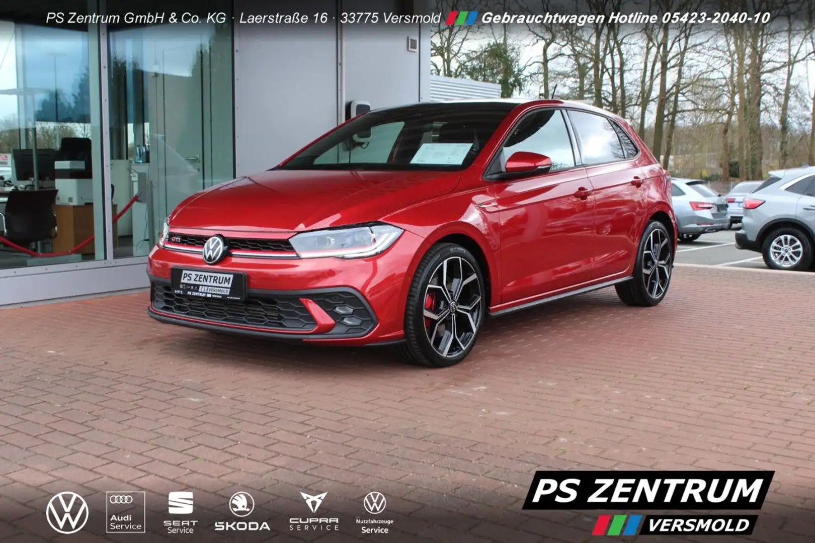 Volkswagen Polo GTI Polo 2.0 TSI GTI DSG PANO, ACC, NAVI, RFK, BEATS Rot - 1