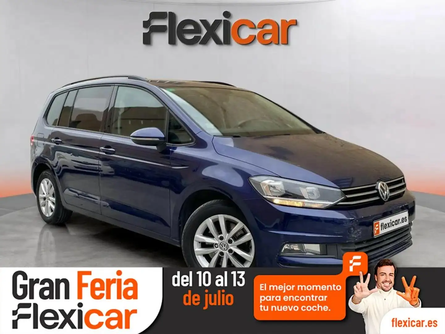Volkswagen Touran 1.6TDI CR BMT Advance DSG7 85kW Azul - 1
