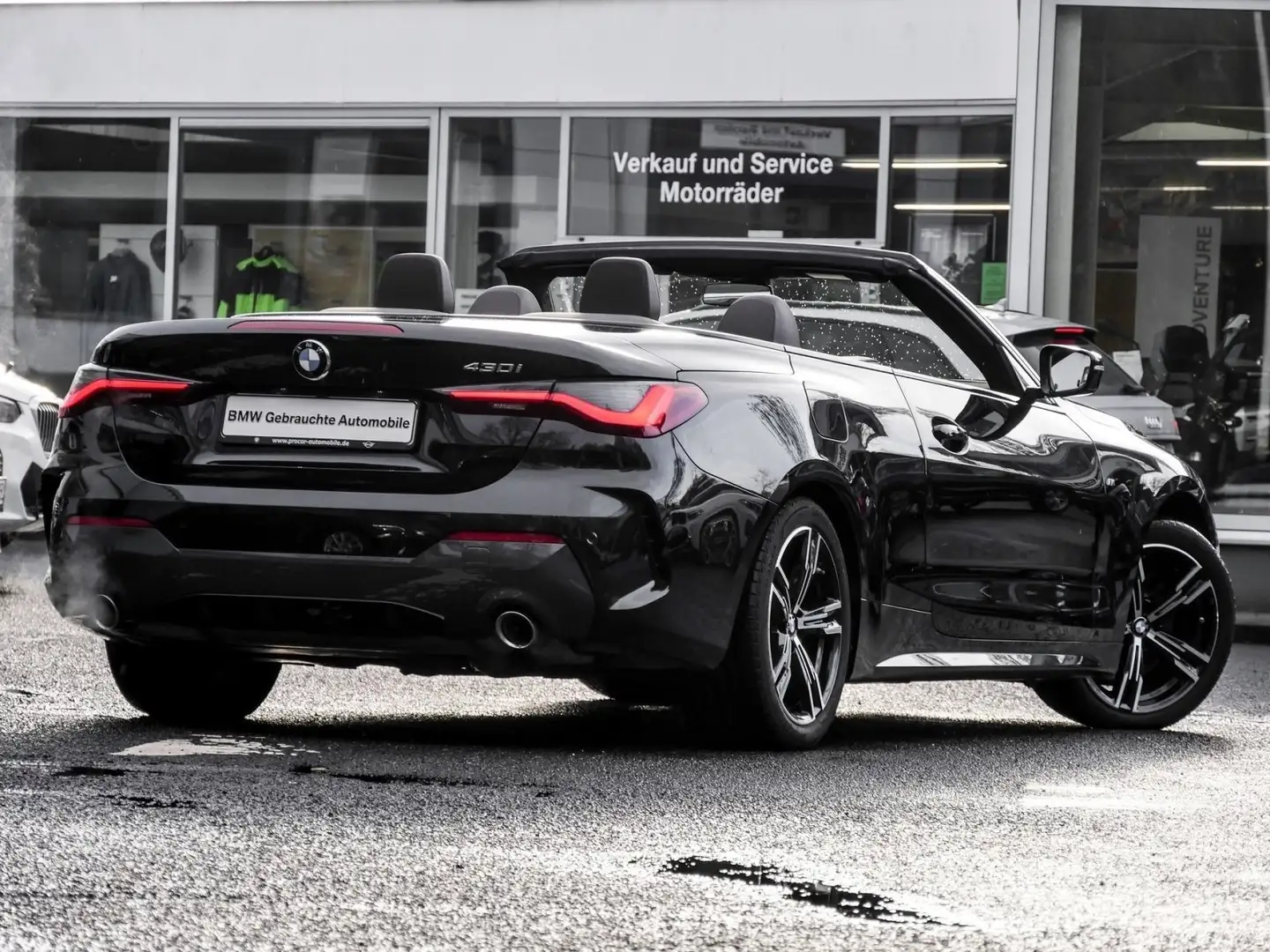 BMW 430 i M SPORT+ACC+PA+HiFi+WIDESCREEN Schwarz - 2