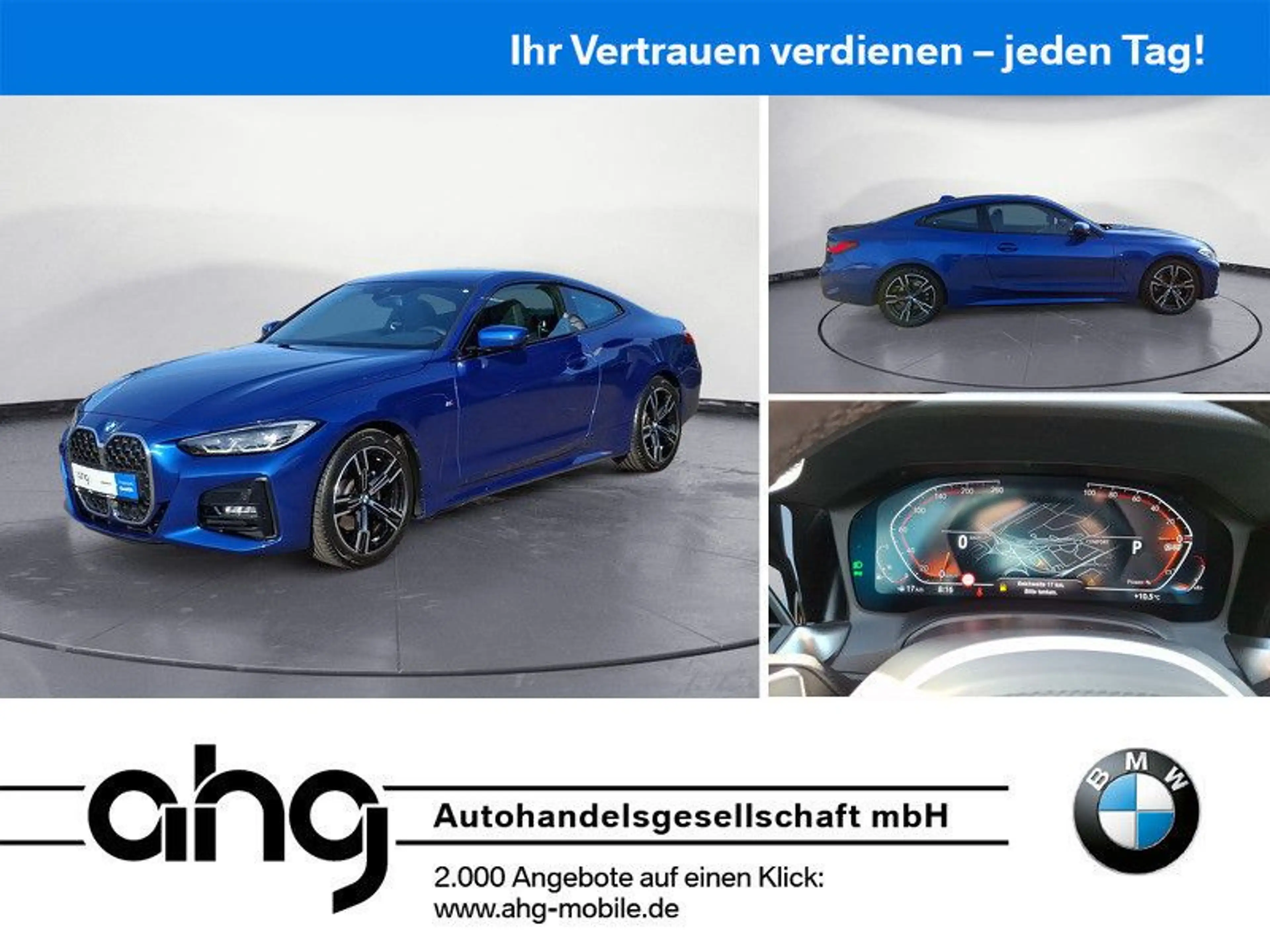 BMW 420 i Coupe M Sport Sport Aut. Klimaaut. PDC HIFI