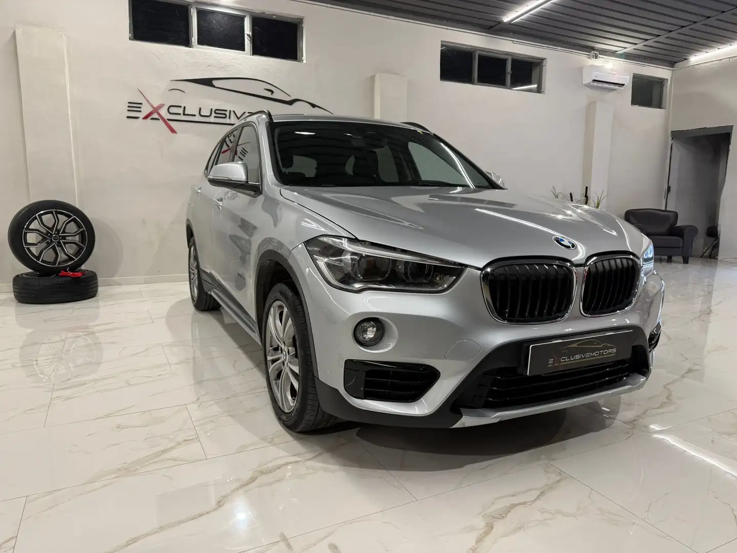 BMW X1 X1 F48 sdrive18d Msport auto Argento - 1