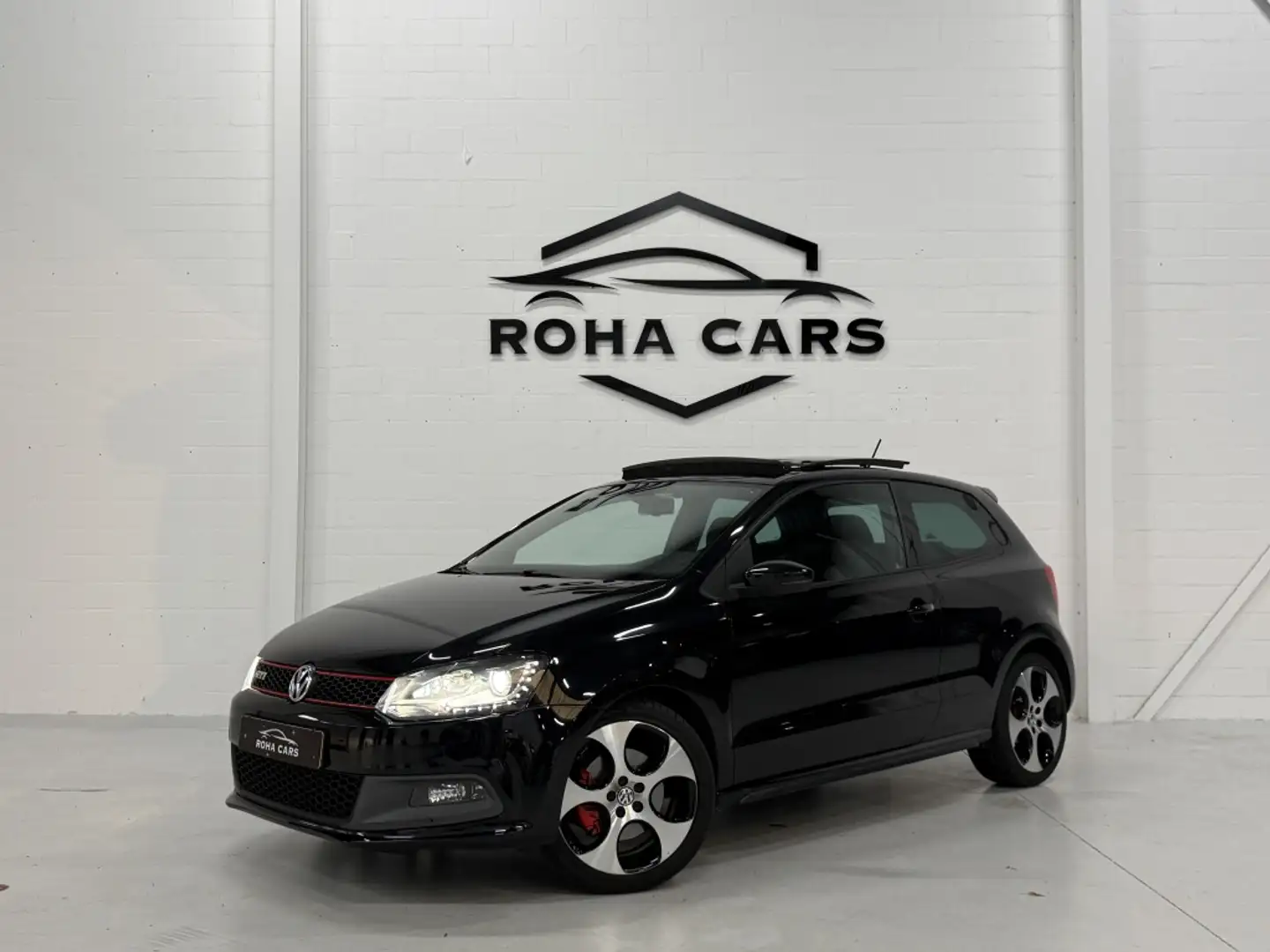 Volkswagen Polo GTI 1.4 TSI *Alarm 4*Cruise*Pano* Zwart - 1