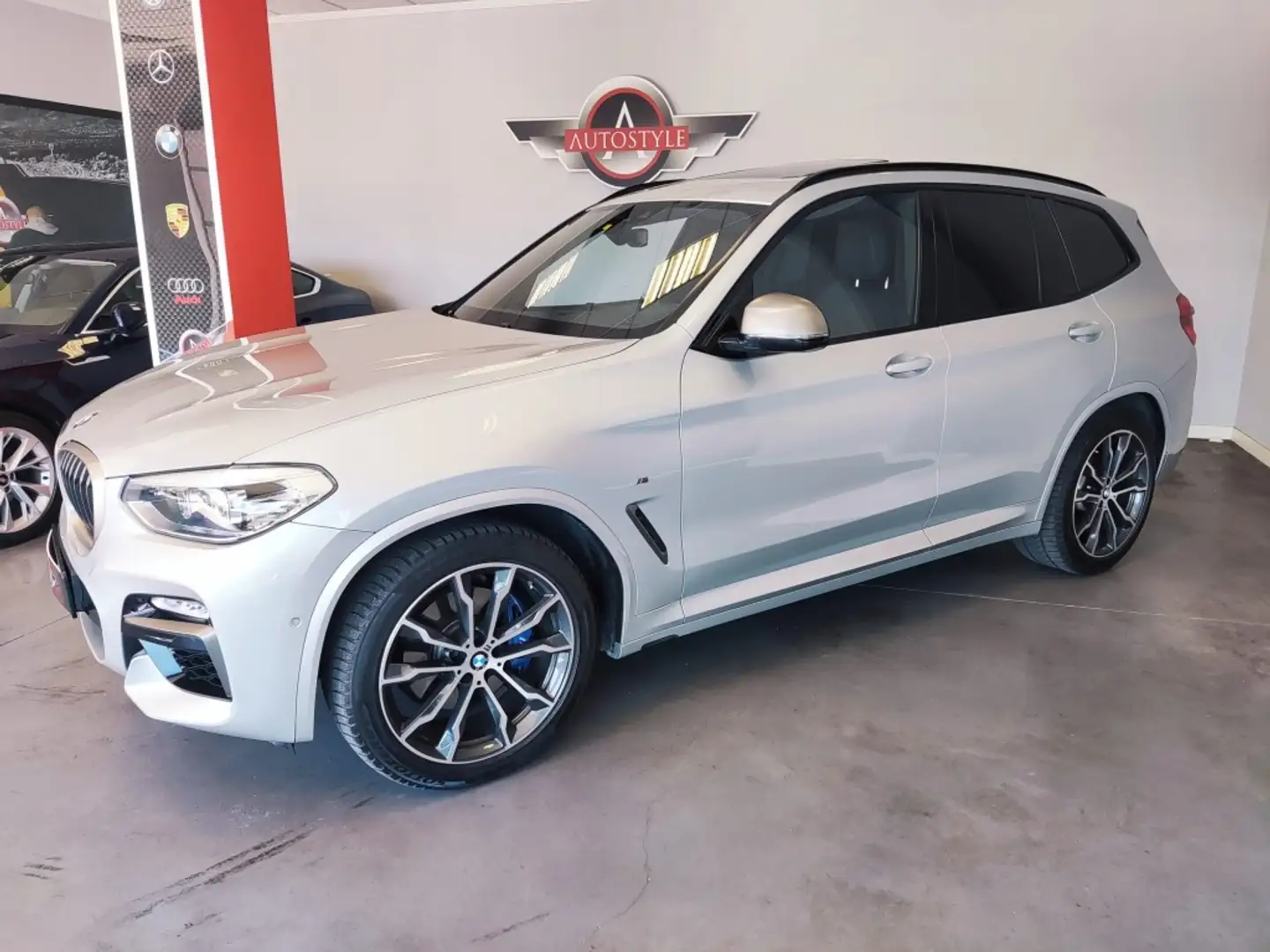 BMW X3 M40d Argent - 2