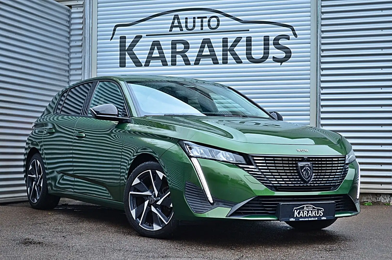 Peugeot 308 Allure Pack "NAVI/LEDER/360°/LED" Grün - 1