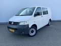 Volkswagen T5 Transporter 2.5 TDI 300 Budgetline Automaat DubCab Airco Trekh Blanc - thumbnail 1