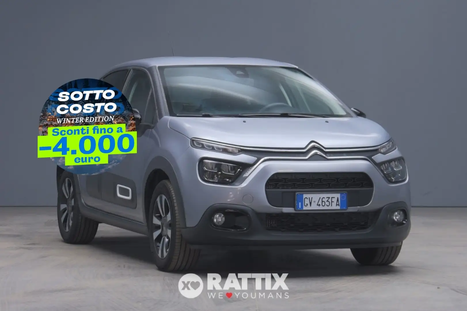 Citroen C3 1.2 Puretech 110CV Max EAT6 Grigio - 1