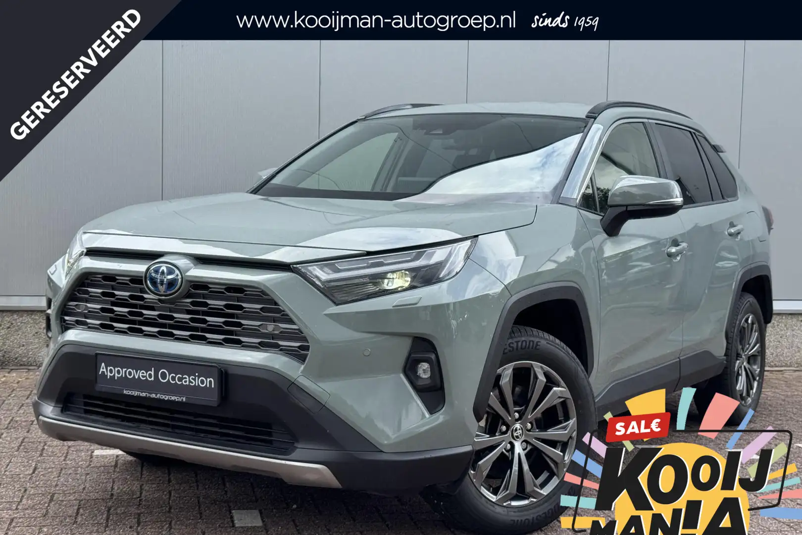 Toyota RAV 4 2.5 Hybrid AWD Executive Trekhaak, Navigatie, Dode Vert - 1
