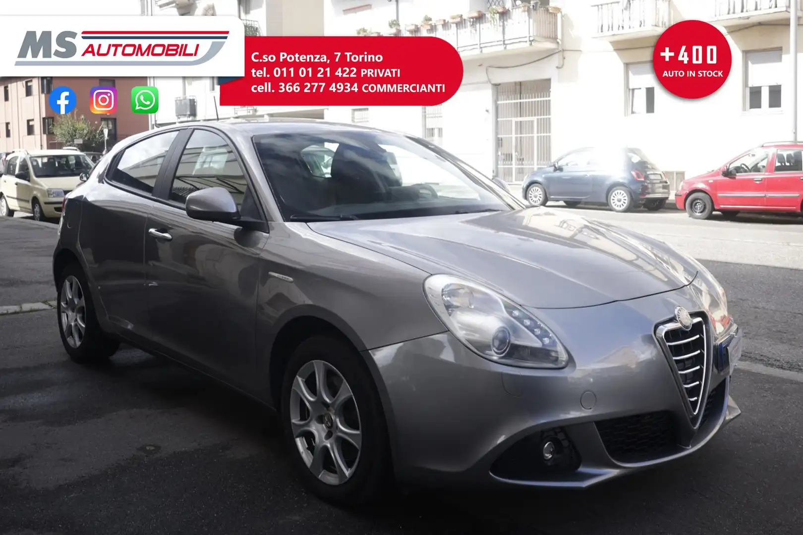 Alfa Romeo Giulietta Alfa Romeo Giulietta 2.0 JTDm-2 170 CV Distinctiv Grigio - 1
