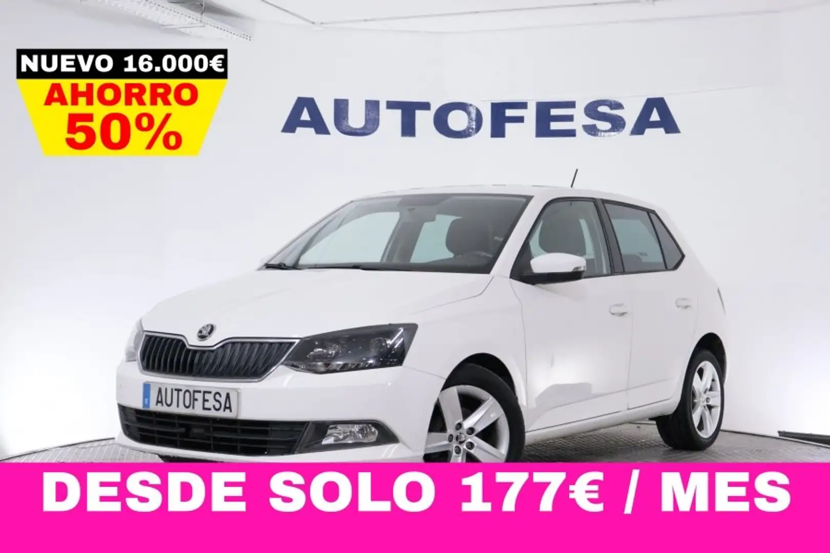 Skoda Fabia 1.0 MPI GREENTECH 60CV 5P Blanco - 1