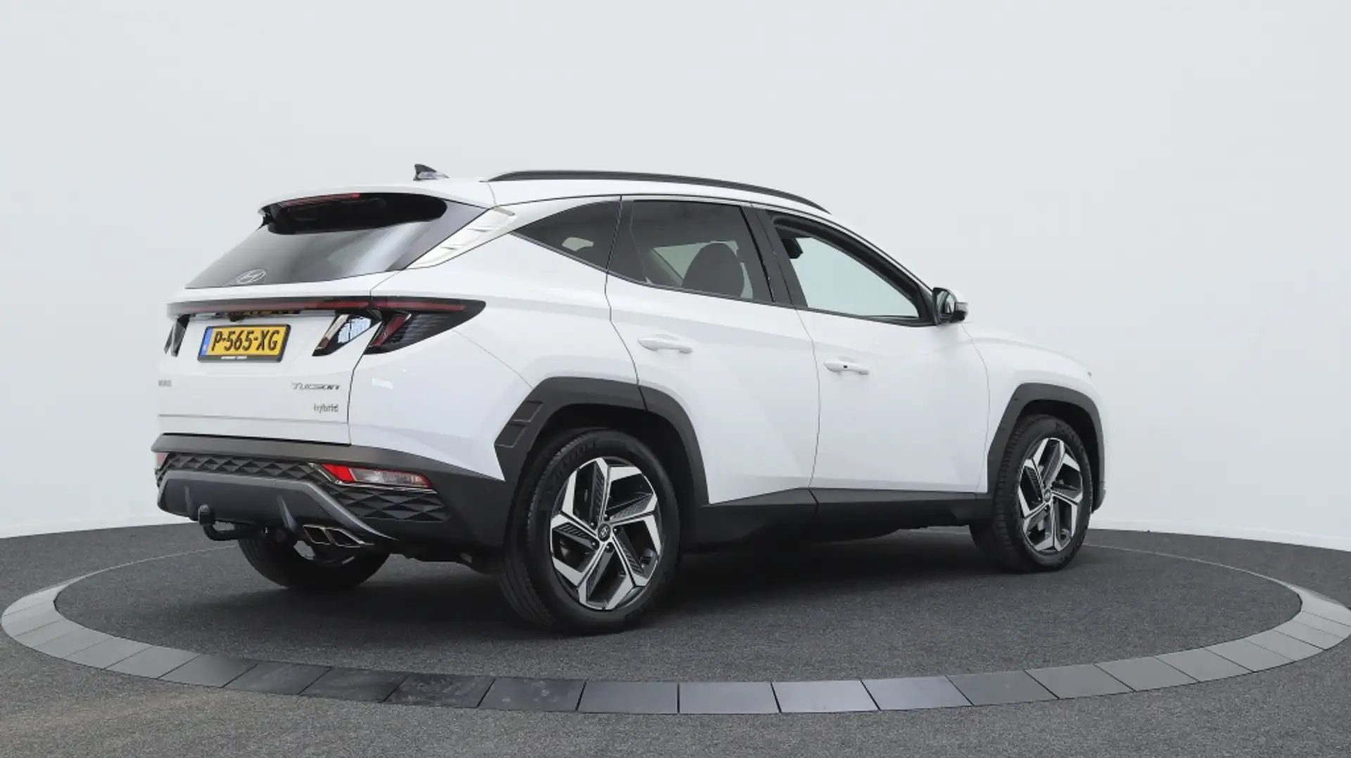 Hyundai TUCSON 1.6 T-GDI HEV Premium | Leder | Afn. Trekhaak | 36 Weiß - 2