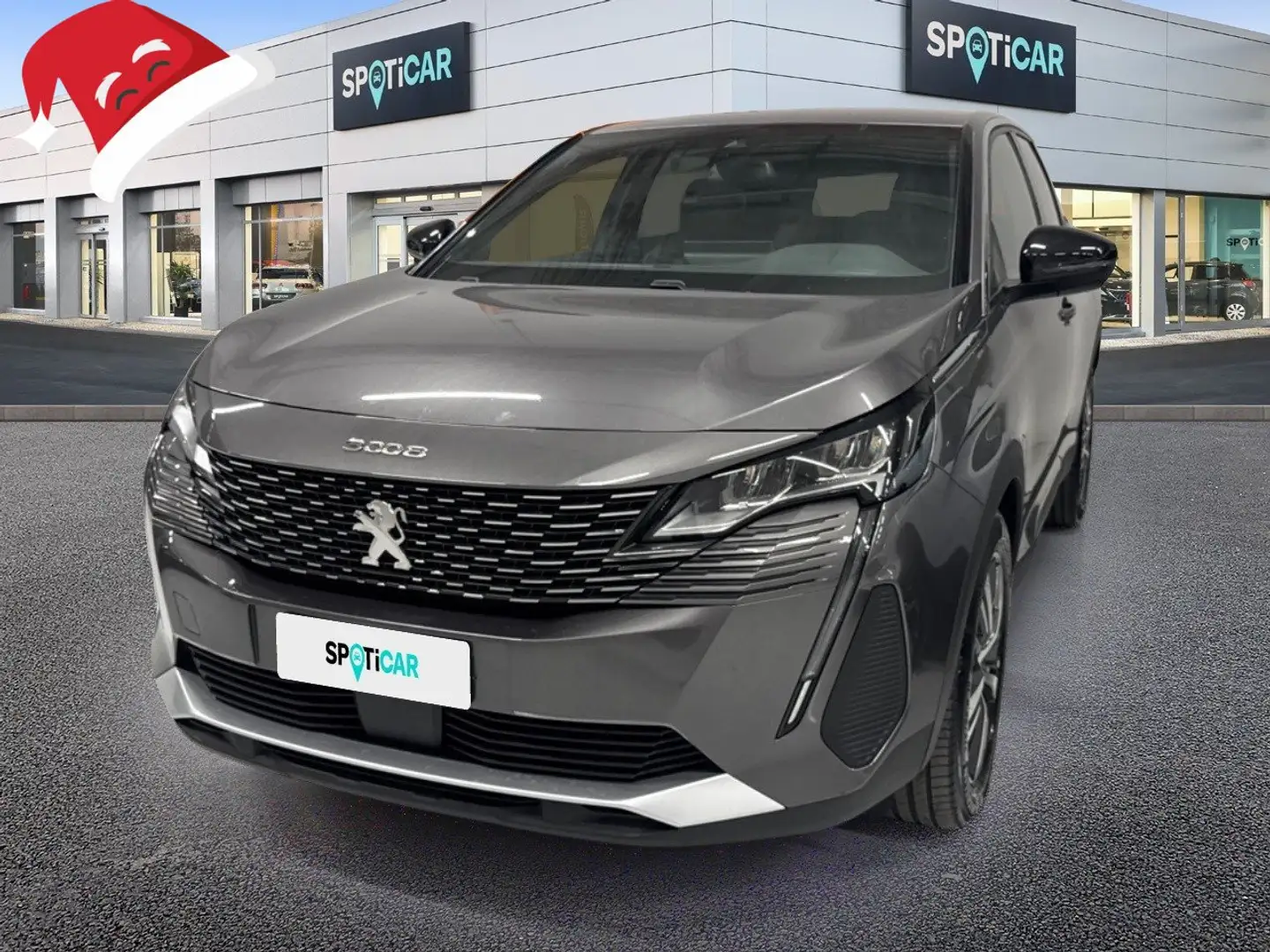 Peugeot 3008 BlueHDI 130 EAT8 S&S Allure Pack Grigio - 1