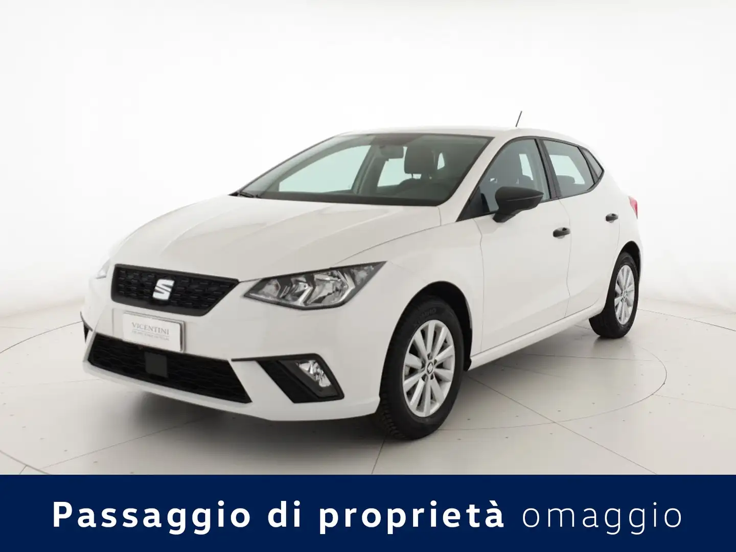 SEAT Ibiza 1.0 tgi reference 90cv Blanco - 1