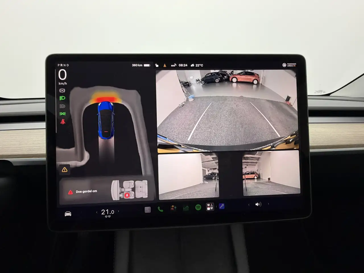 Tesla Model Y RWD 58 kWh SOH 95,1% 170 kw Snellaad Self-Driv, миниатюра 6