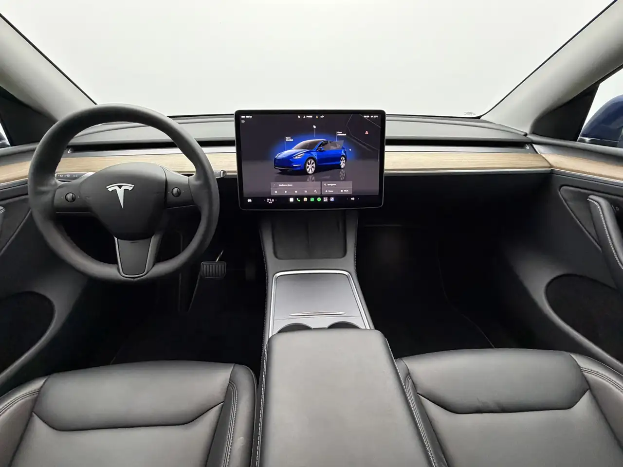 Tesla Model Y RWD 58 kWh SOH 95,1% 170 kw Snellaad Self-Driv, миниатюра 3